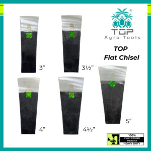 TOP Oil Palm Flat Chisel (Black)